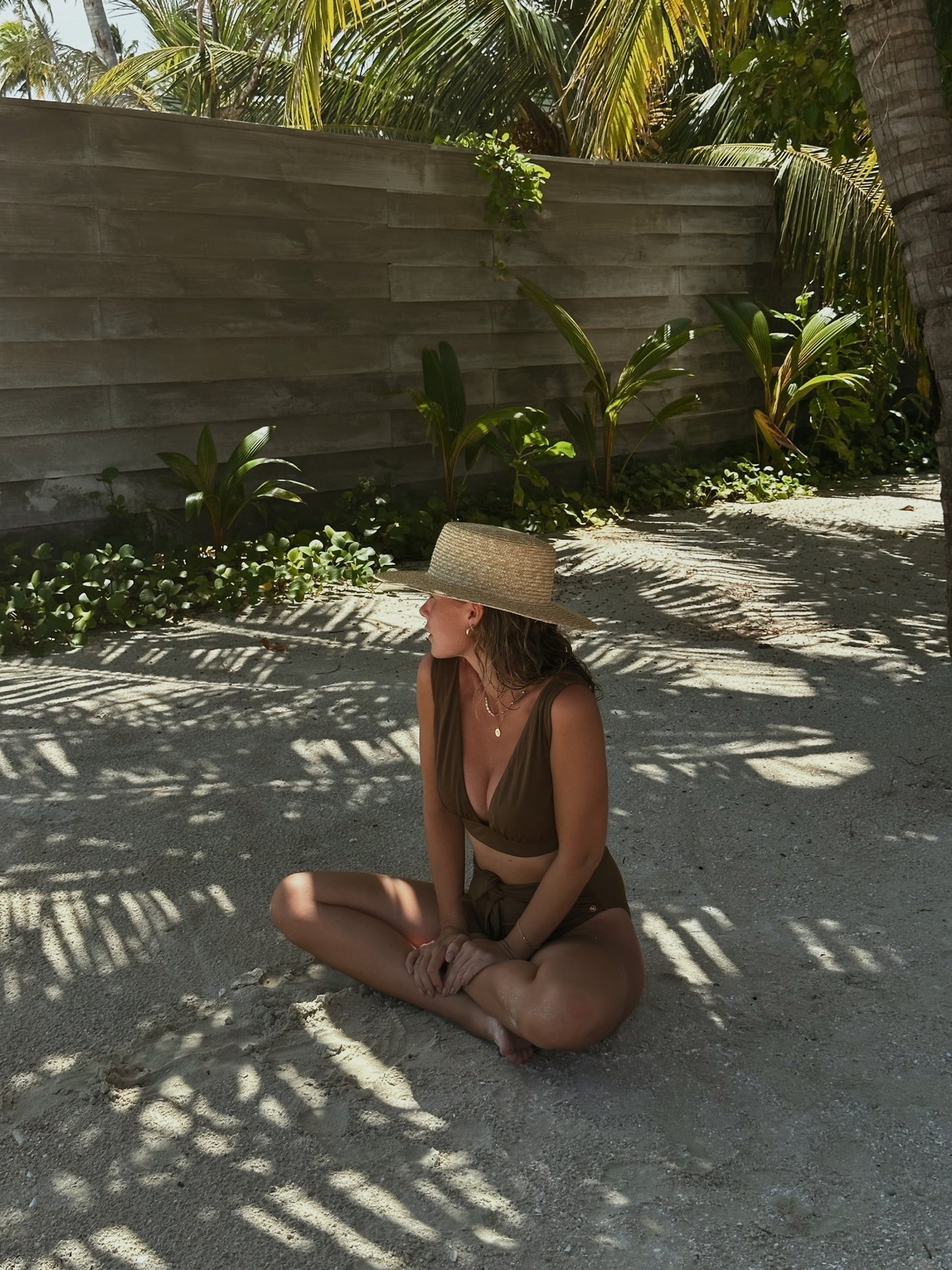 Leah Bikini Top - Brun